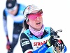 Česká bežkyňa na lyžiach