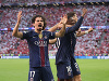 Hráči PSG oslavujú gól