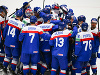 Víťazná radosť slovenského mužstva