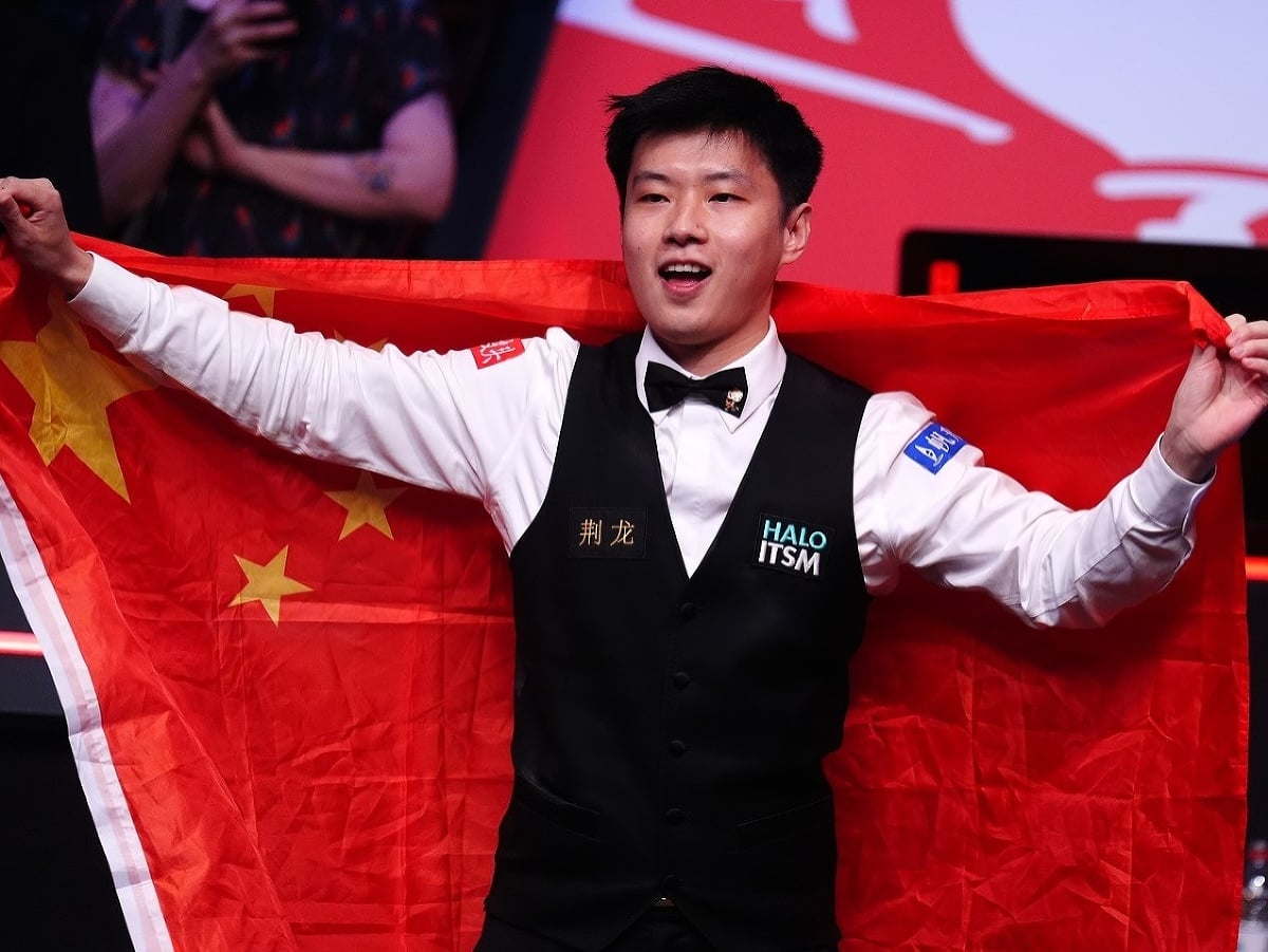 このビデオは、準決勝でオサリバンにすでにショックを受けました。中国のチャンピオンは、アジアの誰も失敗しなかったことを証明しました