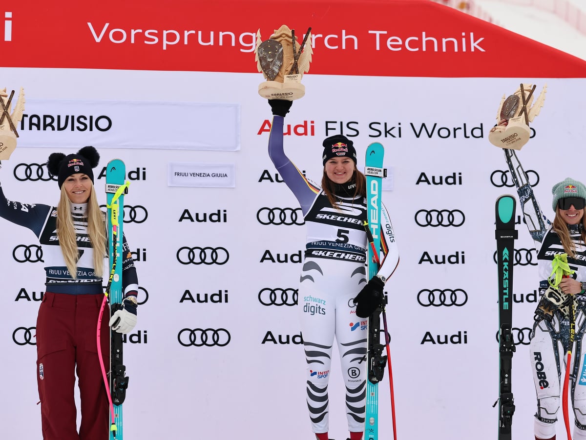Vonn Wins Super-G, Ledecka Thrills Fans – Latest Video