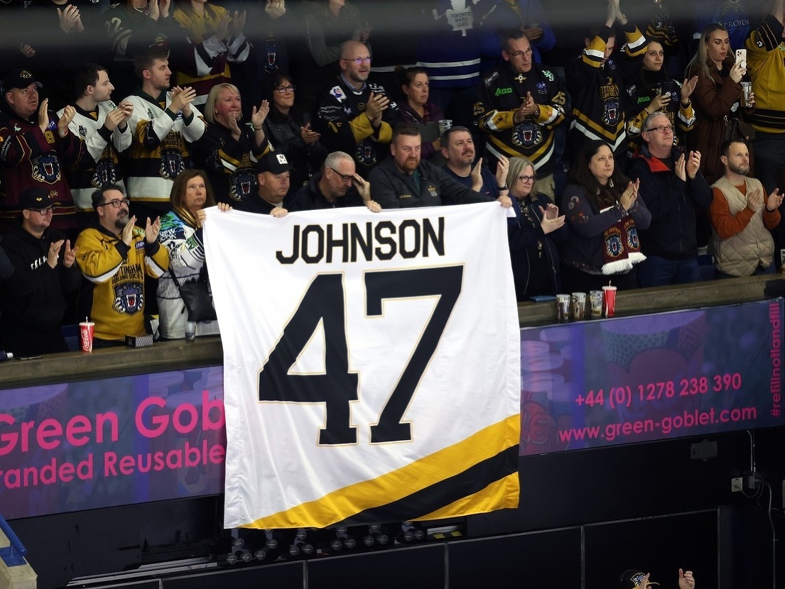 Nottingham Panthers vyradil číslo 47, ktoré nosil tragicky zosnulý Adam Johnson
