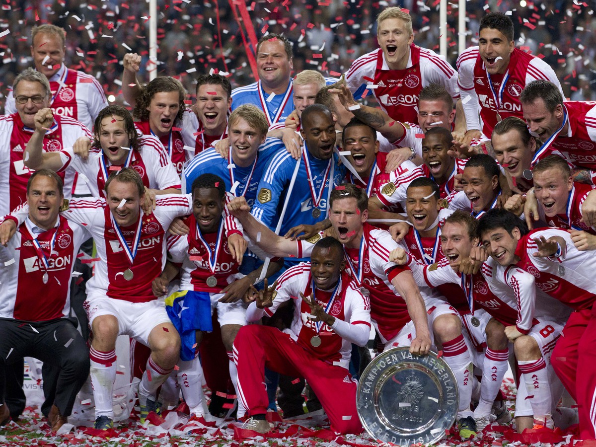 Ajax oslavuje 31. ligový titul