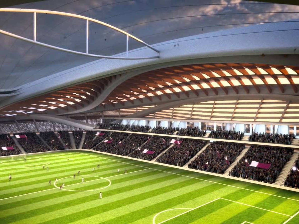 World stadiums. Стадион «Аль-Вакра» в Катаре. Стадион Аль Джануб. Стадион al Wakrah. Футбольный стадион 2022 Катар Заха Хадид.