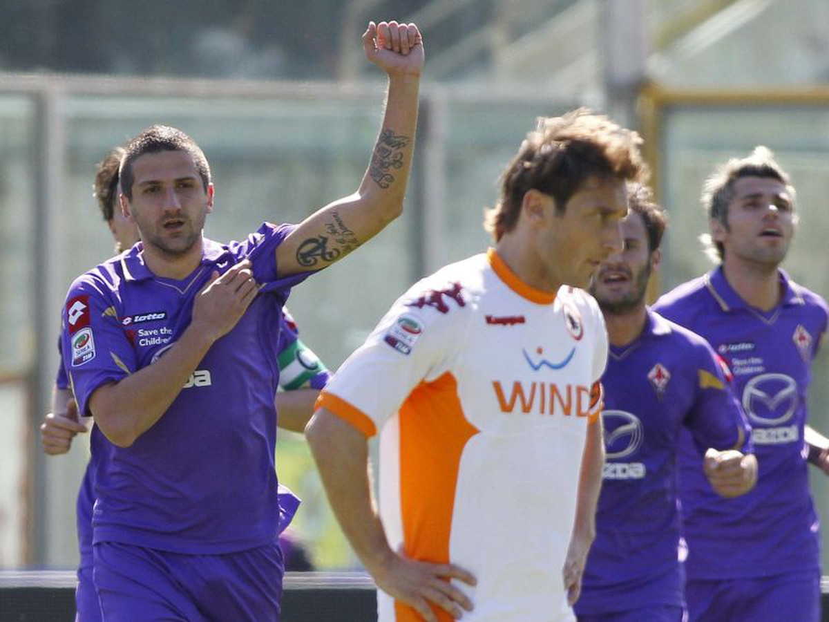 Alessandro Gamberini stelil druhý gól Fiorentiny