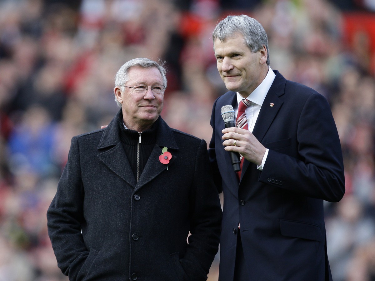 Alex Ferguson a David Gill