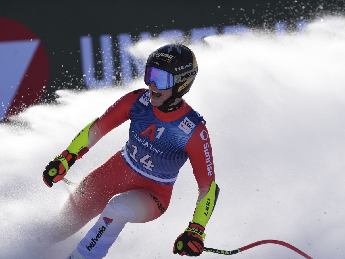 Švajčiarska lyžiarka Lara Gutová-Behramiová triumfovala v super-G Svetového pohára v rakúskom stredisku Altenmarkt-Zauchensee