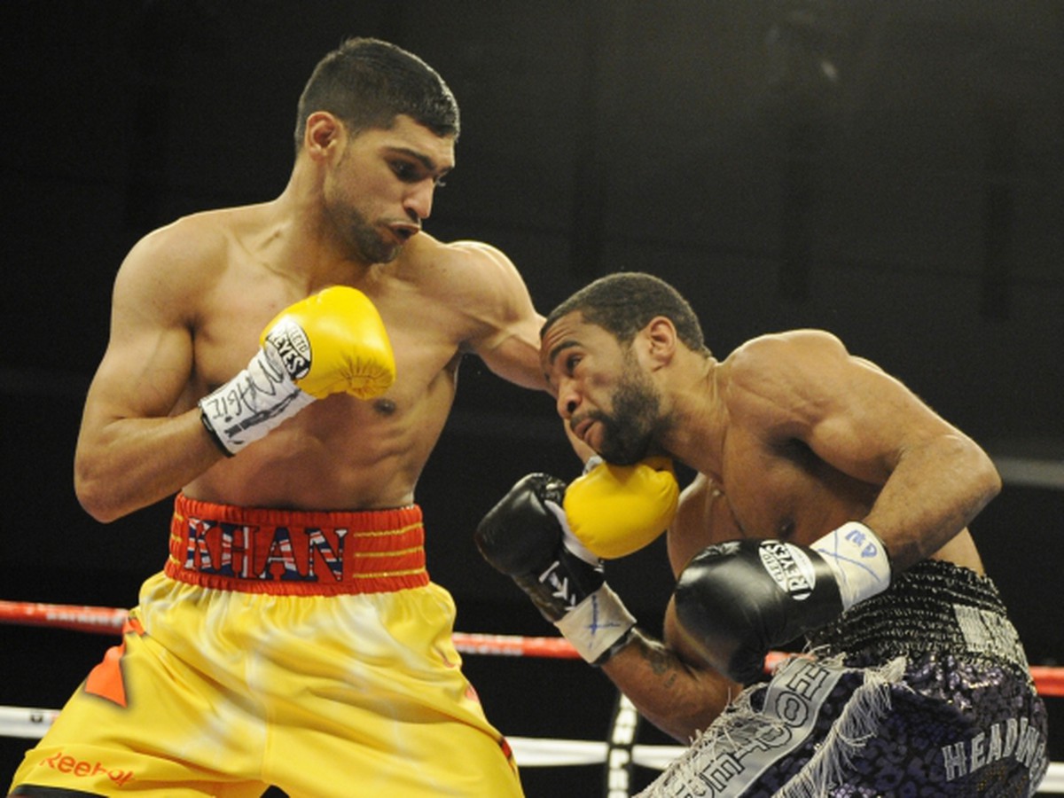 Amir Khan a Lamont Peterson