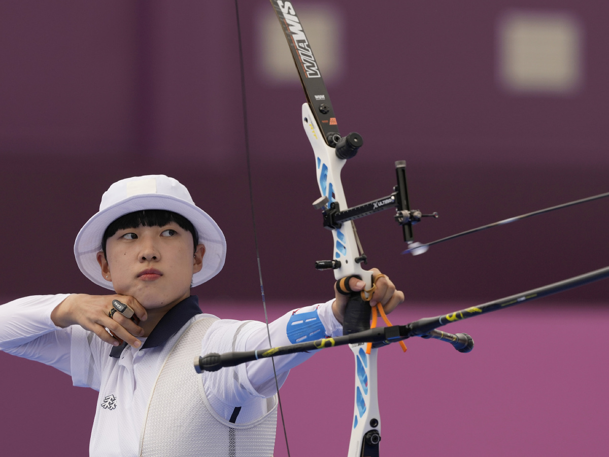 Lukostrelkyňa z Kórejskej republiky An San triumfovala na olympiáde v Tokiu v súťaži jednotlivkýň