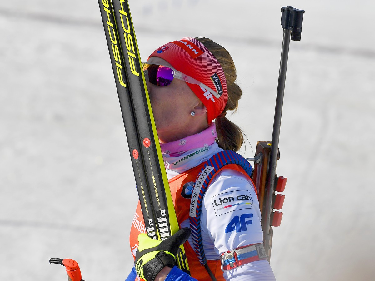 Na snímke slovenská reprezentantka Anastasia Kuzminová