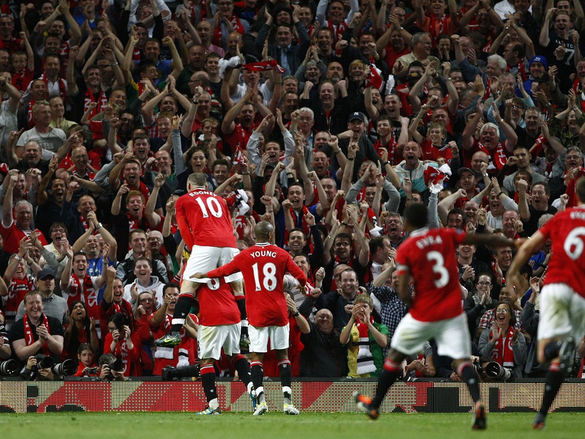Anderson a Wayne Rooney