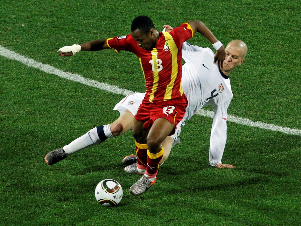 André Ayew v drese Ghany