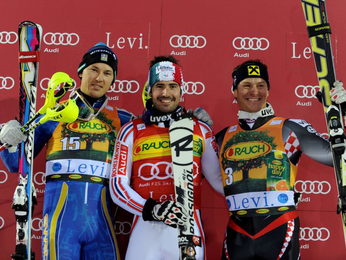 Andre Myhre, Jean-Baptiste Grange a Ivica Kostelič