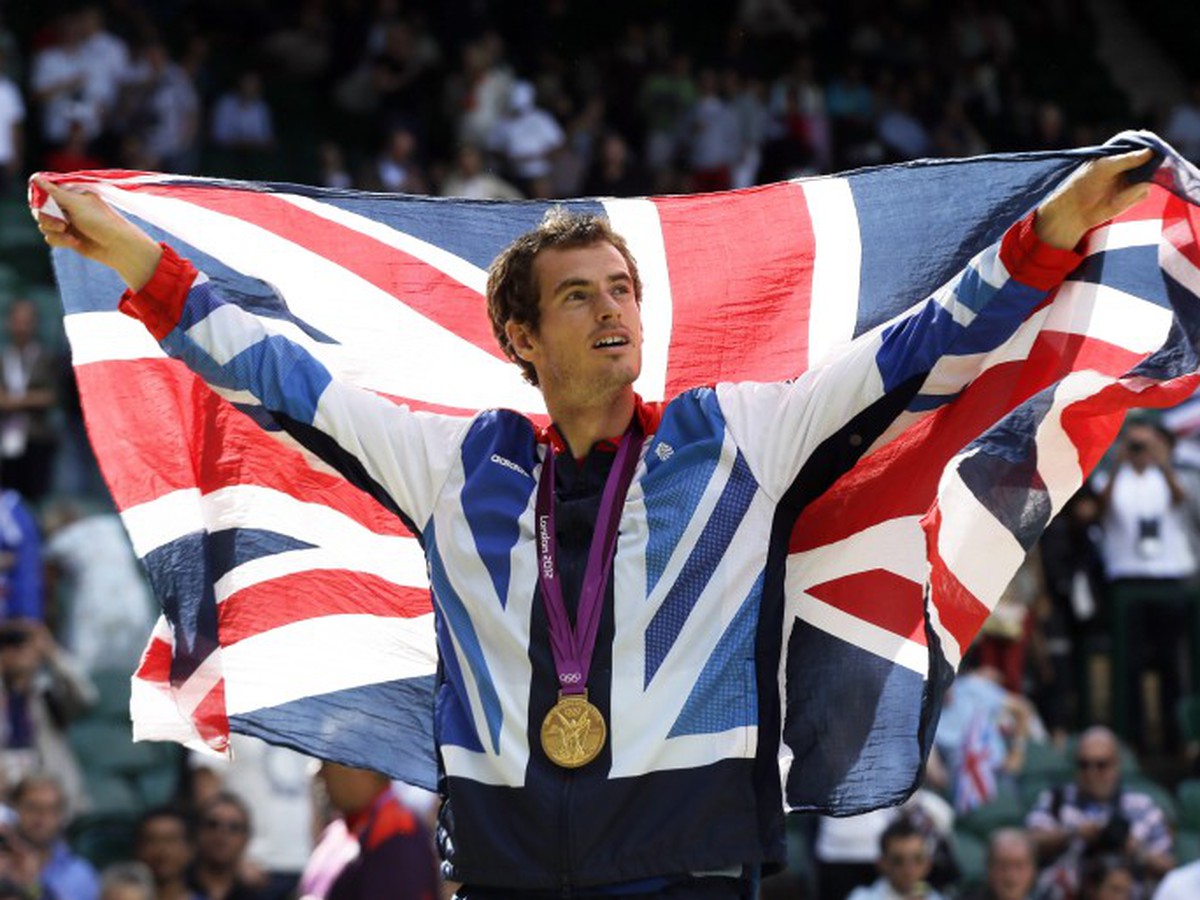 Andy Murray so zlatou olympijskou medailou