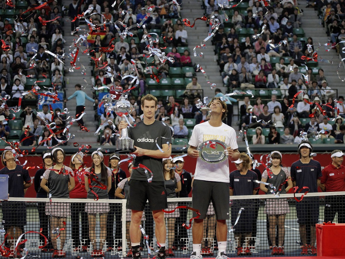 Andy Murray a Rafael Nadal