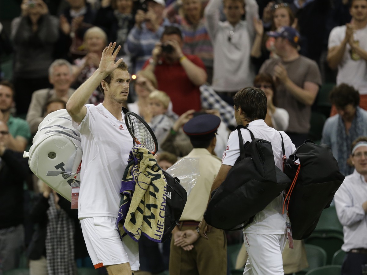 Andy Murray a Marcos Baghdatis