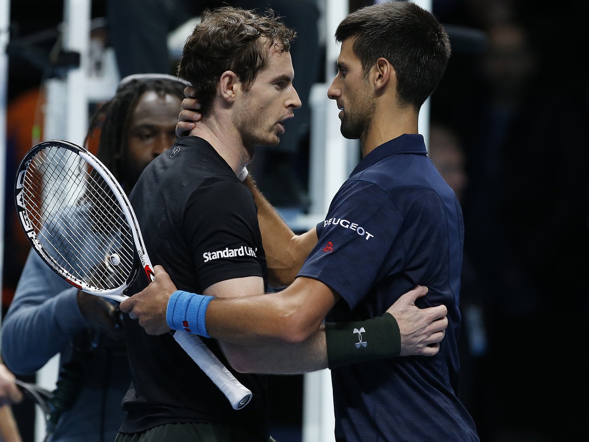 Andy Murray a Novak Djokovič