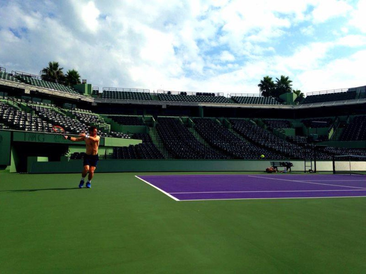 Andy Murray sa pripravuje na Floride