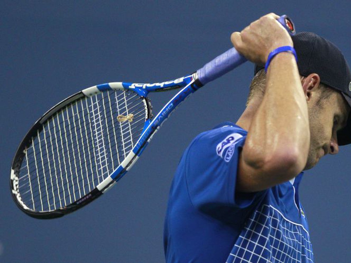 Smutný Andy Roddick