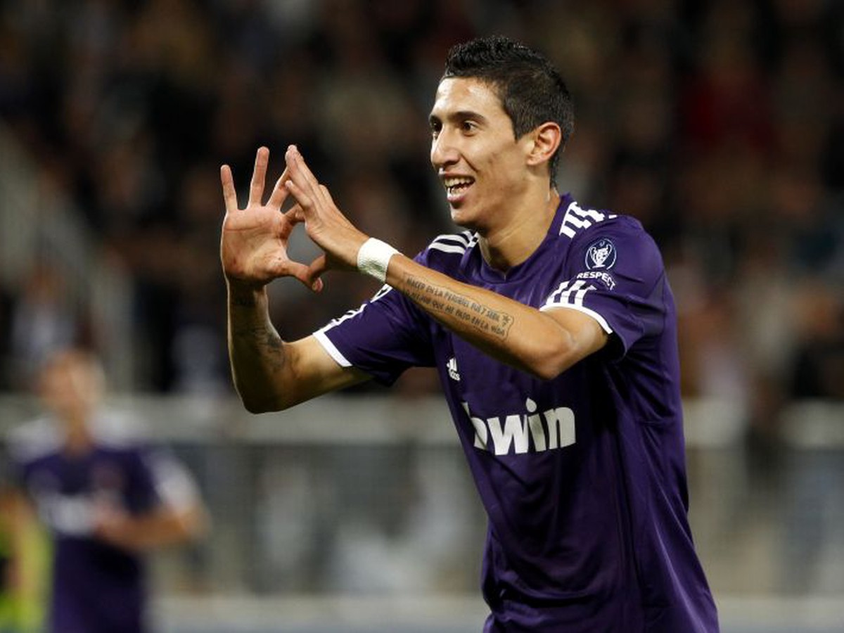 Strelec jediného gólu Angel di Maria