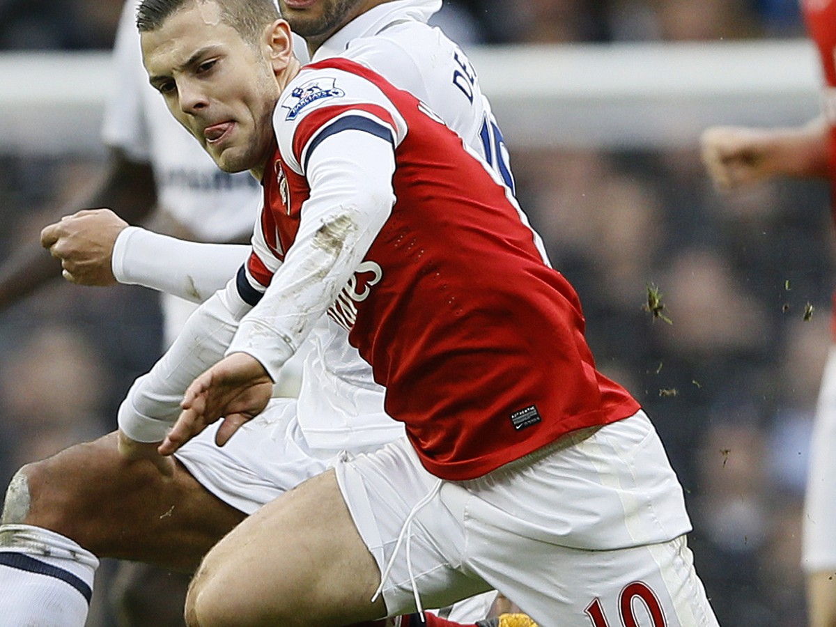 Moussa Dembele a Jack Wilshere