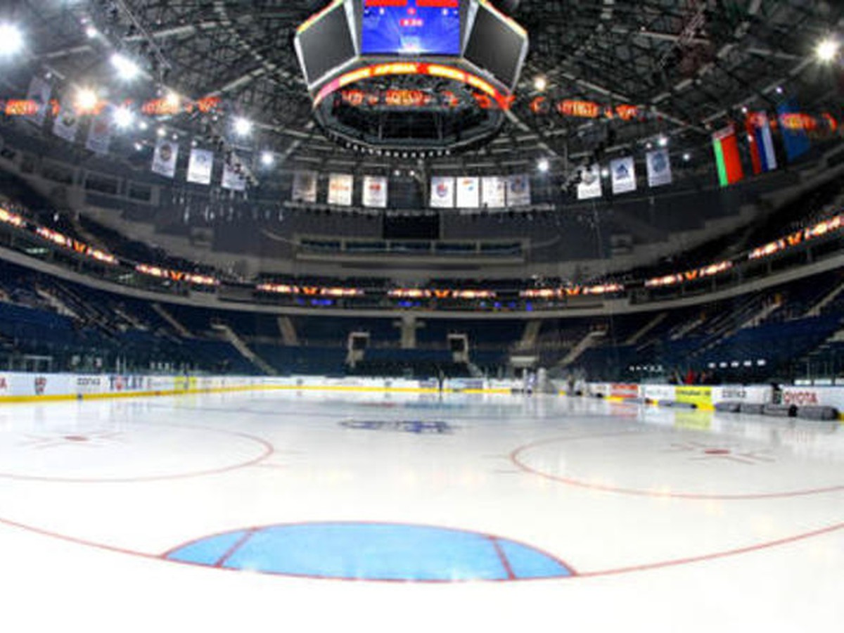 Nová hokejová aréna v Minsku