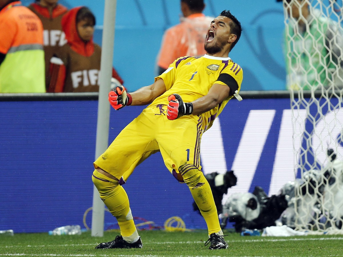 Sergio Romero vychytal penaltový rozstrel a stal sa hrdinom semifinále