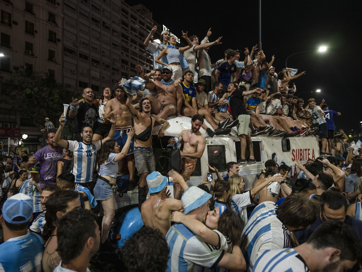 Fanúšikovia Argentíny