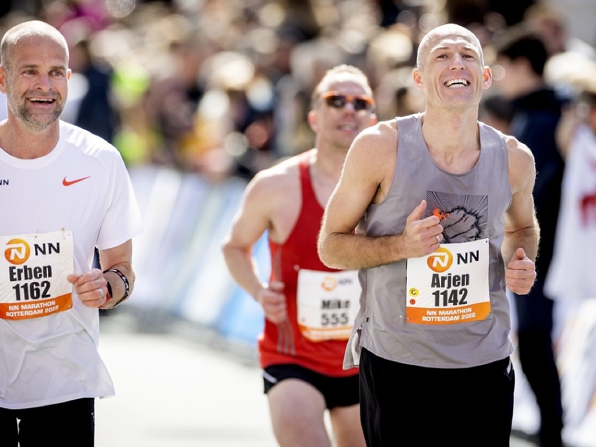 Arjen Robben odbehol maratón