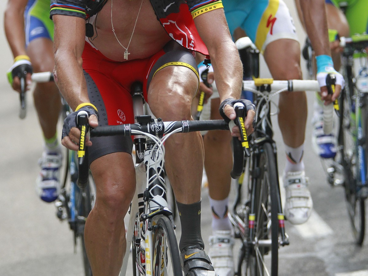 Lance Armstrong a Alberto Contador
