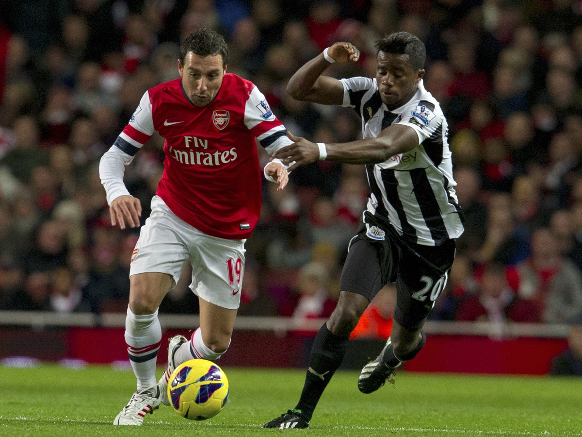 Santi Cazorla už v drese londýnskeho Arsenalu