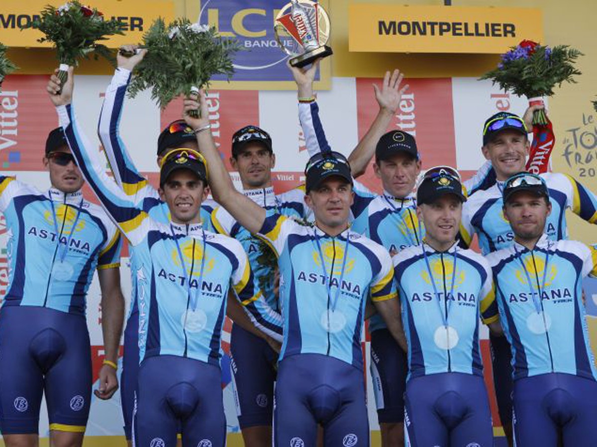 Tím Astana ešte počas TdF 2009
