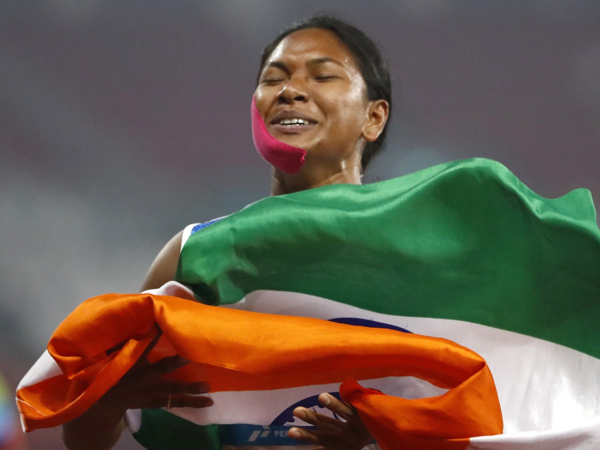 Indka Swapna Barmanová ovládla sedemboj na Ázijských hrách