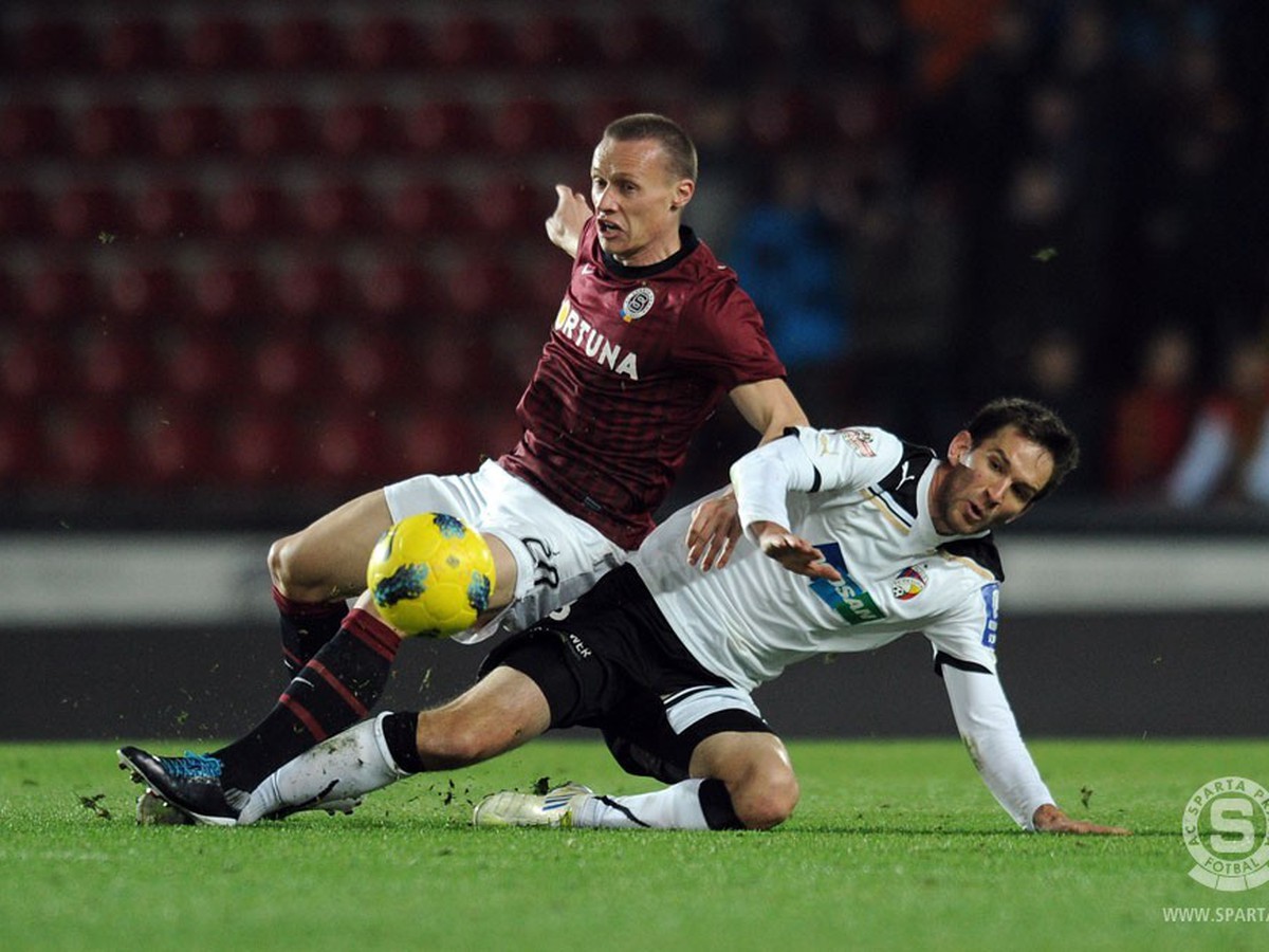 Marek Bakoš v zápase proti Sparte