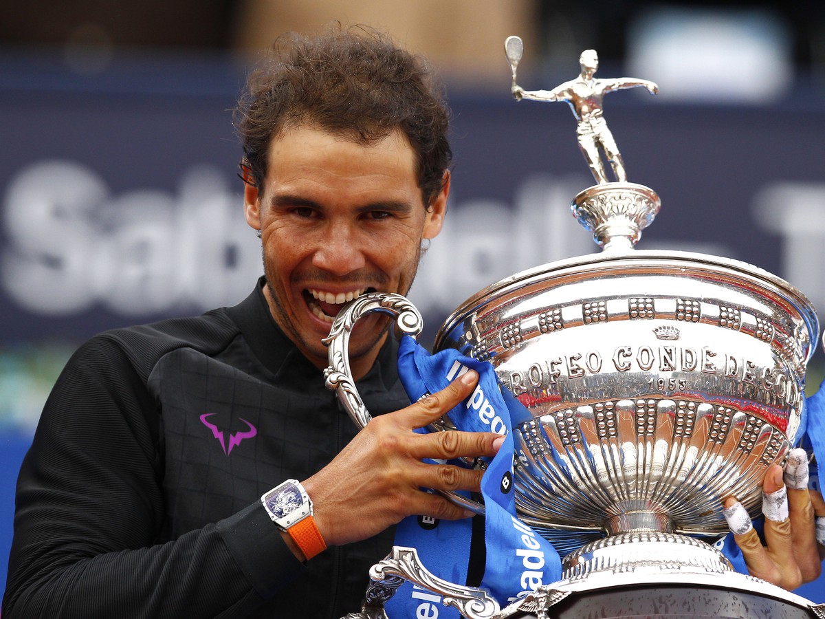 Rafael Nadal vyhral vo finále antukového turnaja ATP v Barcelone