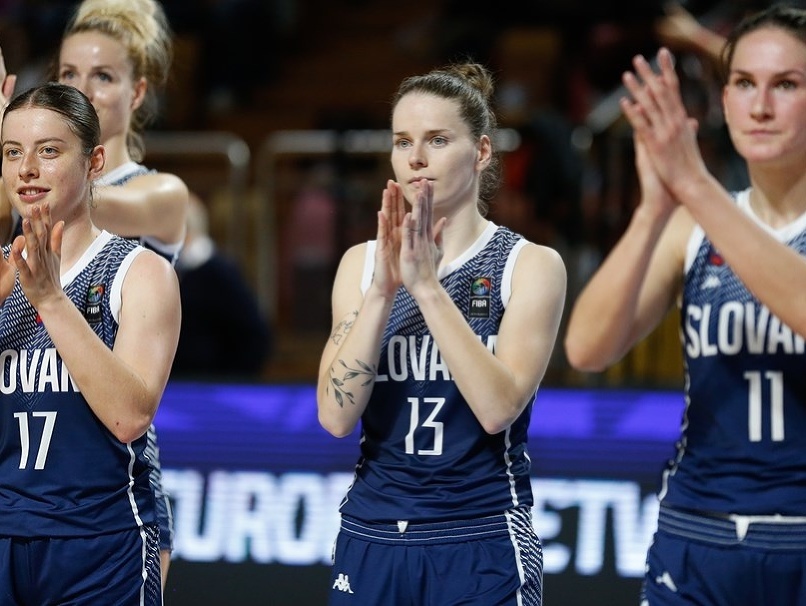 Basketbalistky Slovenska získali v kvalifikácii majstrovstiev Európy 2023 druhé víťazstvo