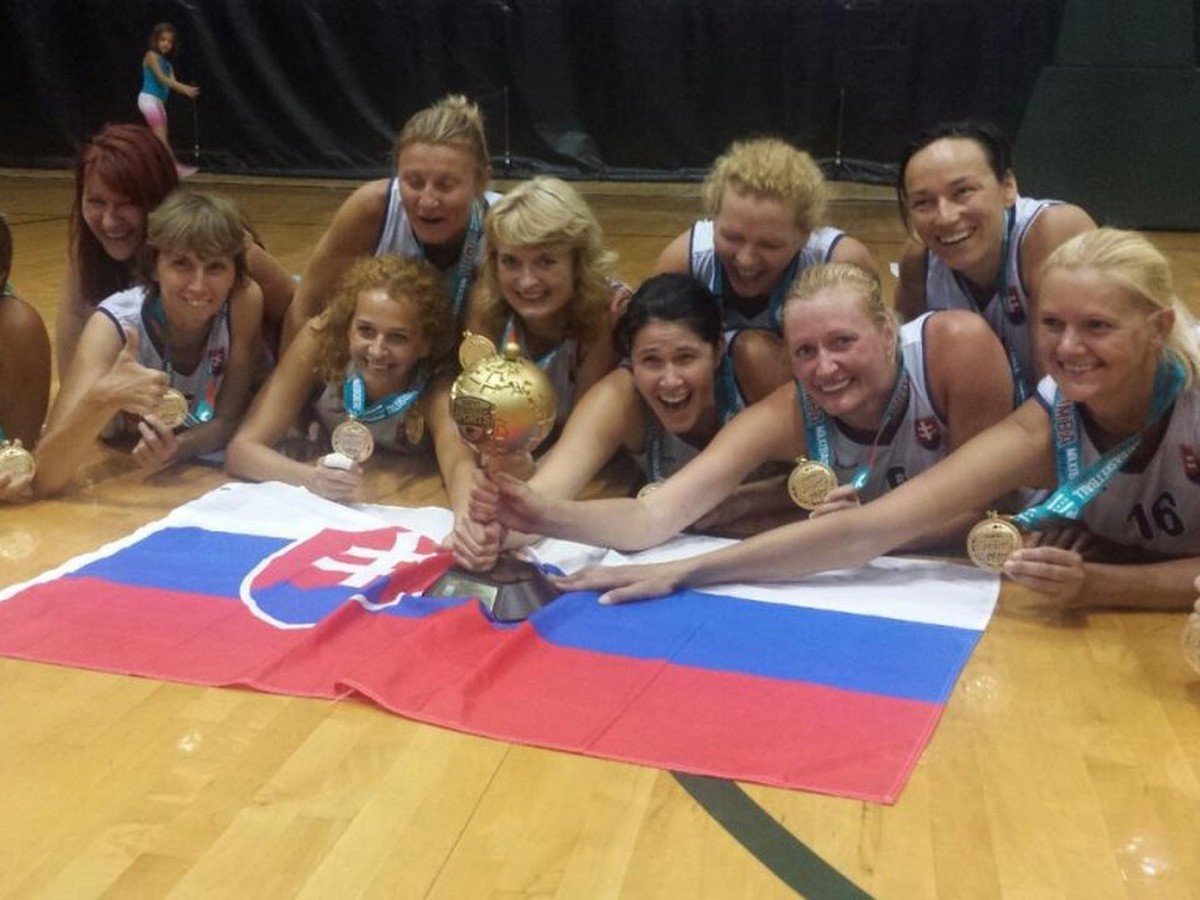 Slovenské basketbalistky po triumfe v Orlande