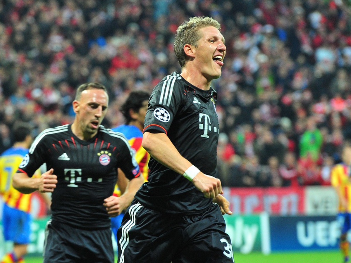 Bastian Schweinsteiger a jeho gólové oslavy