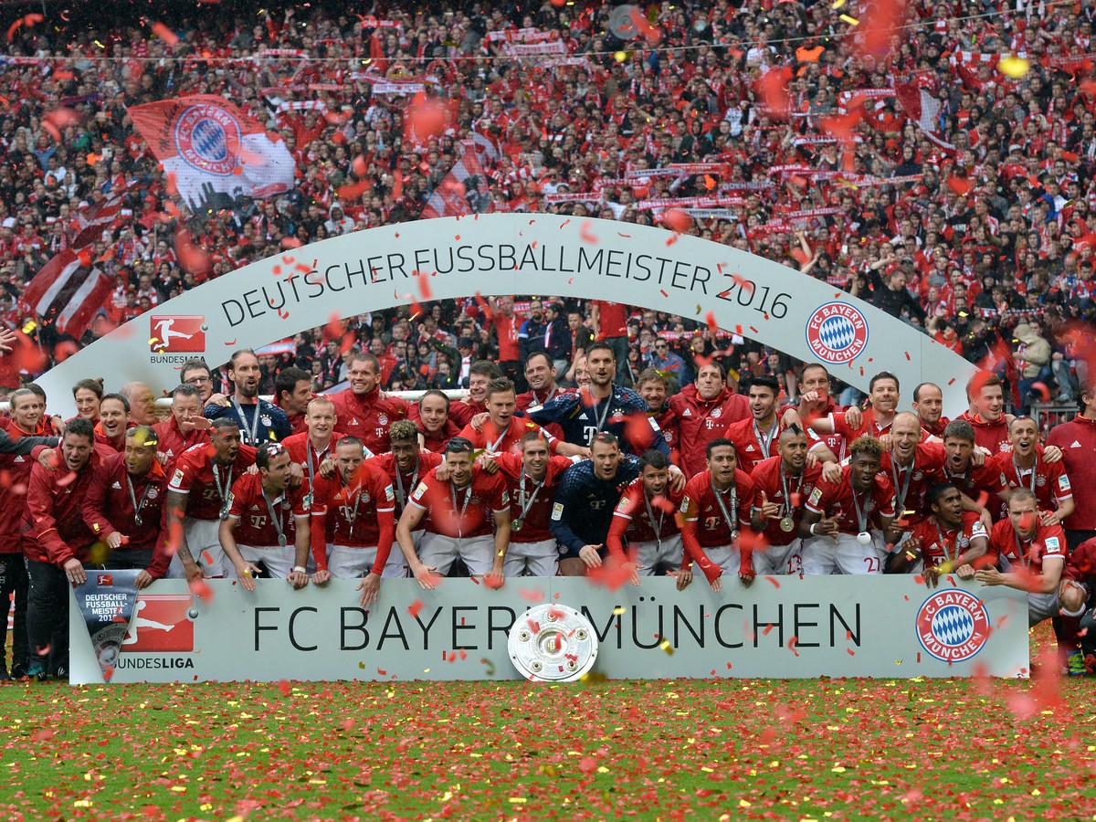 Bayern sa teší zo zisku titulu