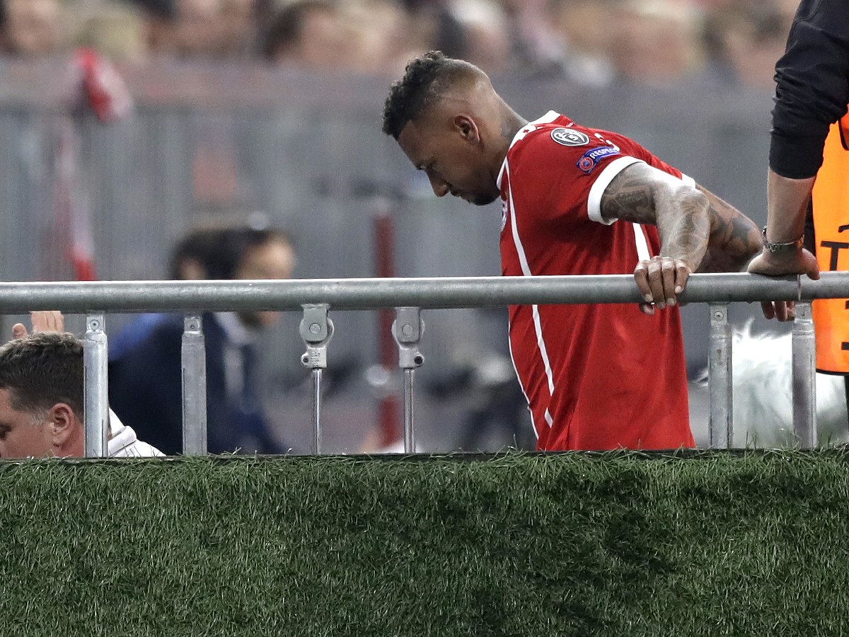 Jerome Boateng sa zranil v semifinále Ligy majstrov proti Realu Madrid