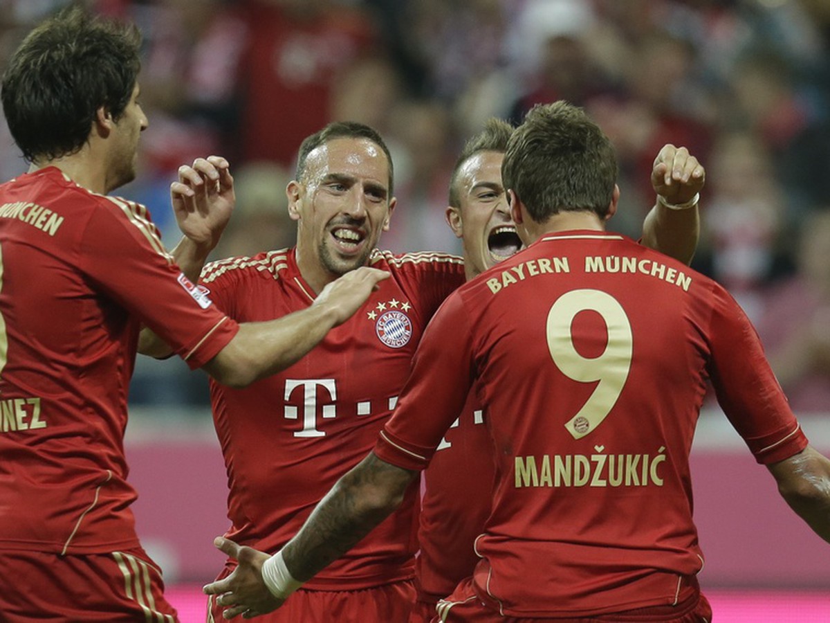 Gólová radosť futbalistov Bayernu Mníchov