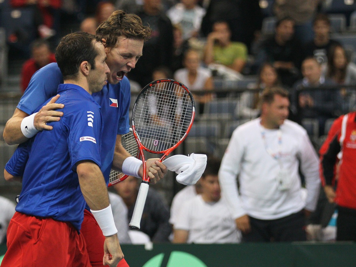 Berdych a Štěpánek