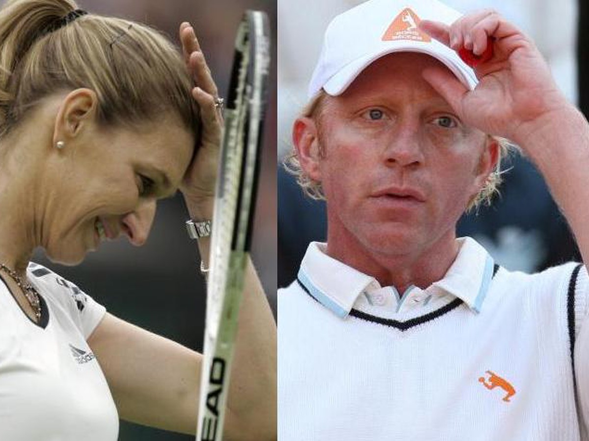 Tenisové legendy Steffi Grafová a Boris Becker