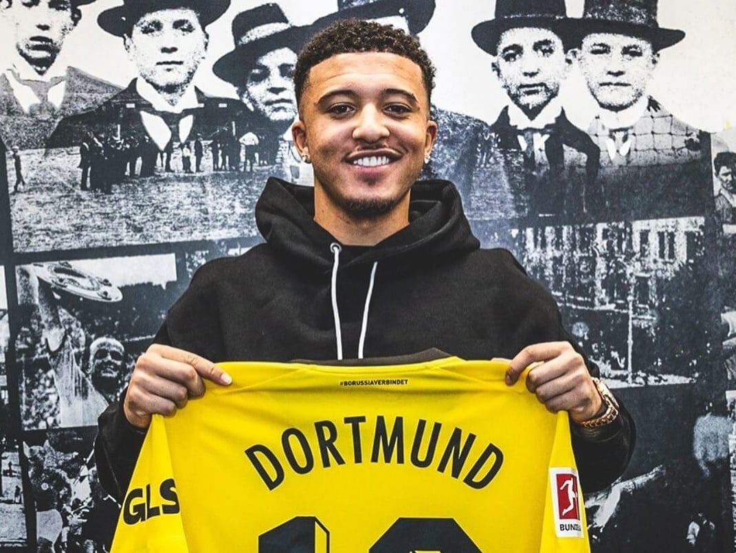 Jadon Sancho sa vracia do Dortmundu