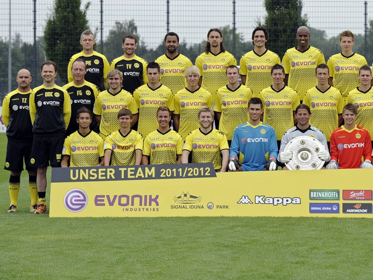Mužstvo Borussie Dortmund