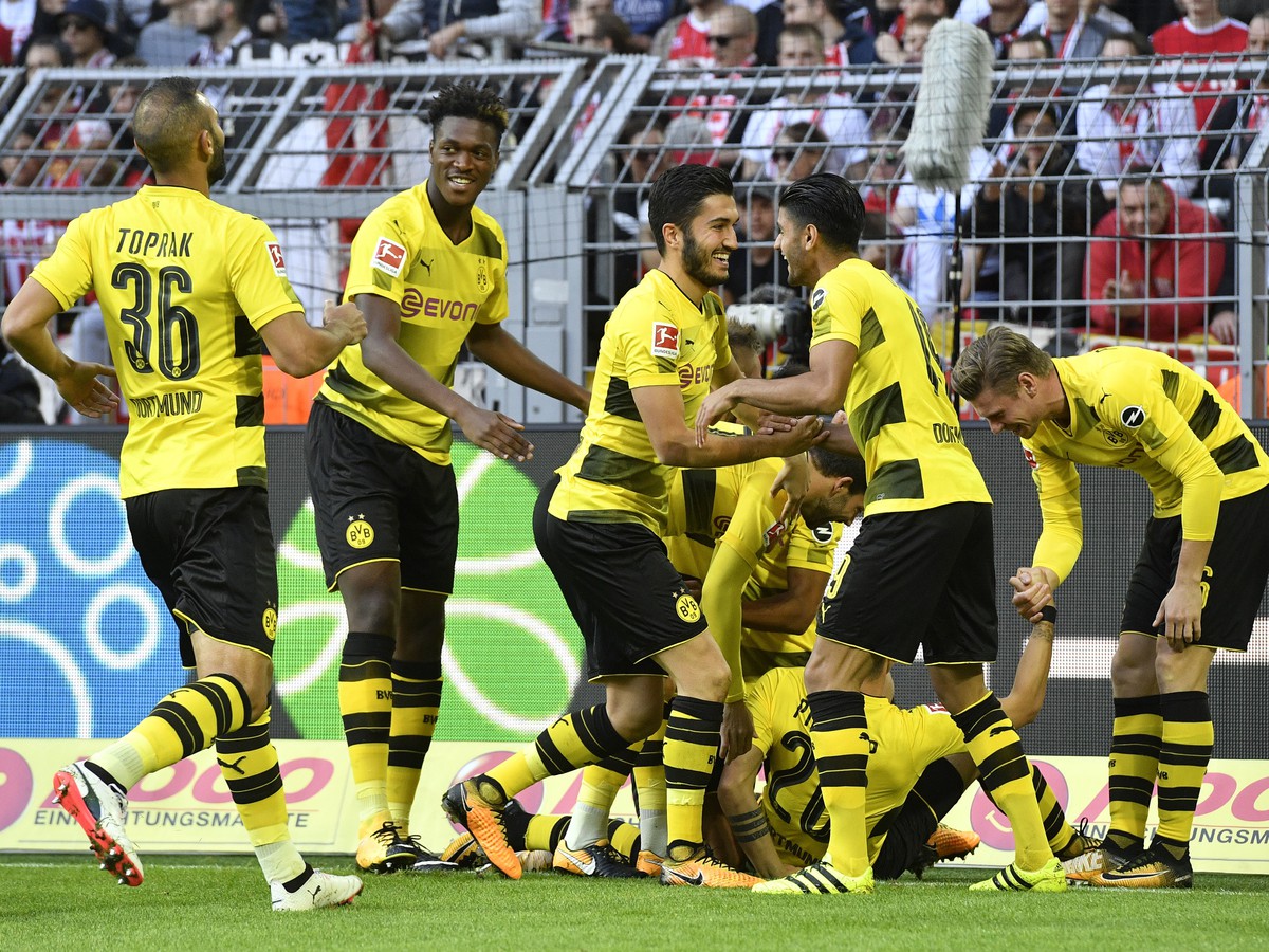 Gólové oslavy futbalistov Dortmundu
