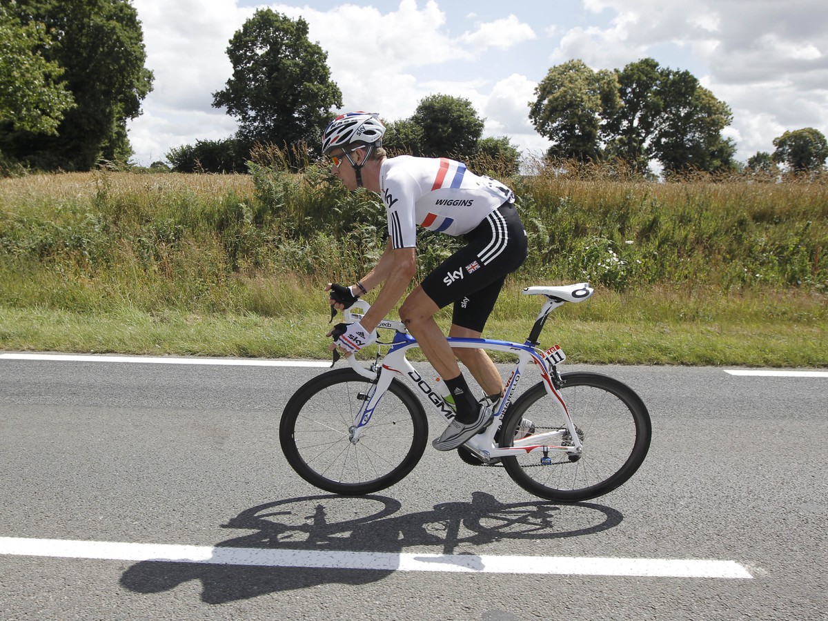 Bradley Wiggins počas Tour de France