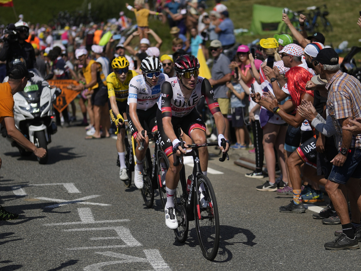 Cyklisti počas Tour de France