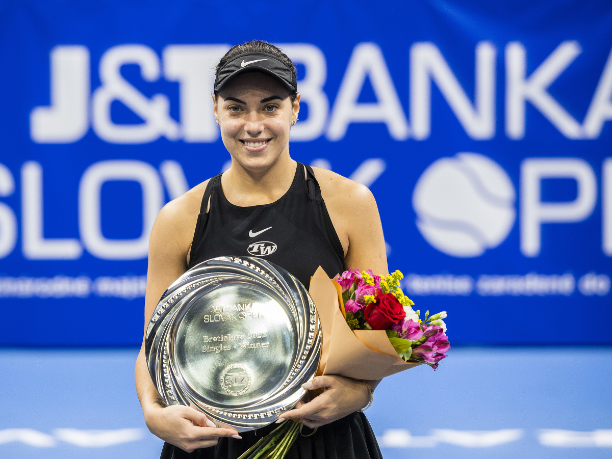 Ana Konjuhová sa stala víťazkou J&T Banka Slovak Open