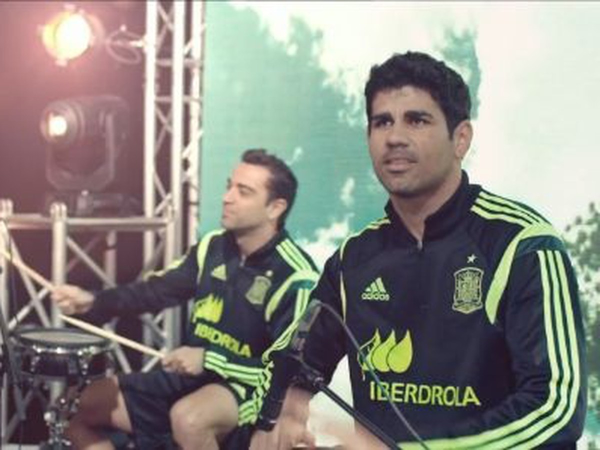 Xavi a Diego Costa v klipe k oficiálnej piesni na majstrovstvá sveta v Brazílii